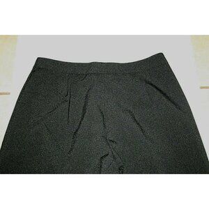 New York & Co khaki jeans womens 10 petite City Stretch flat pant 28 x 26 black